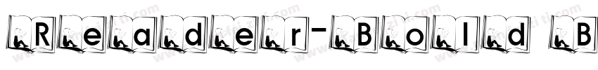 Reader-Bold Bold字体转换